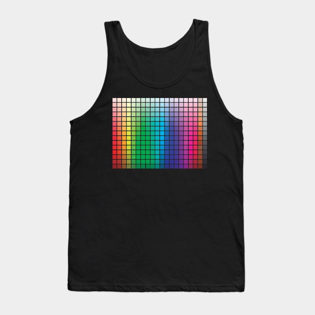 Colorful Tiles Tank Top by Shalini Kaushal